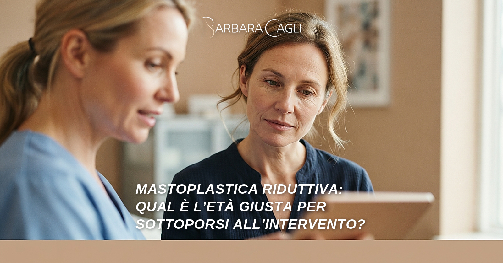 Mastoplastica riduttiva: qual è l’età giusta per sottoporsi all’intervento?