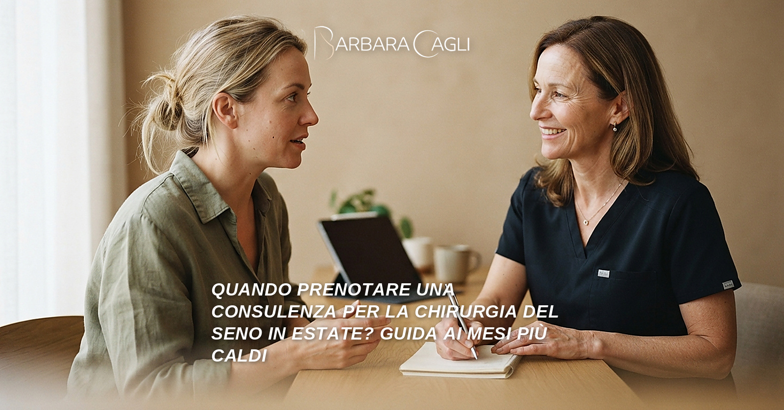 Quando prenotare una consulenza per la chirurgia del seno in estate? Guida ai mesi più caldi